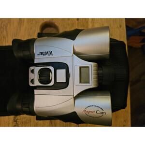 Digital Camera/ Binocular - Vivitar Magna Cam 10x25 VGA camera untested as shown